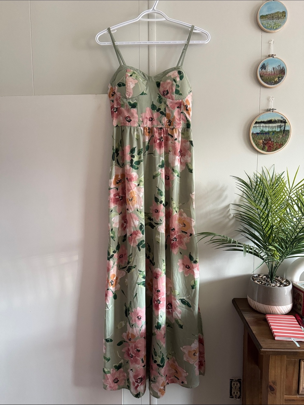 BOG COLLECTIVE Floral Maxi | Wedding Guest Dress S